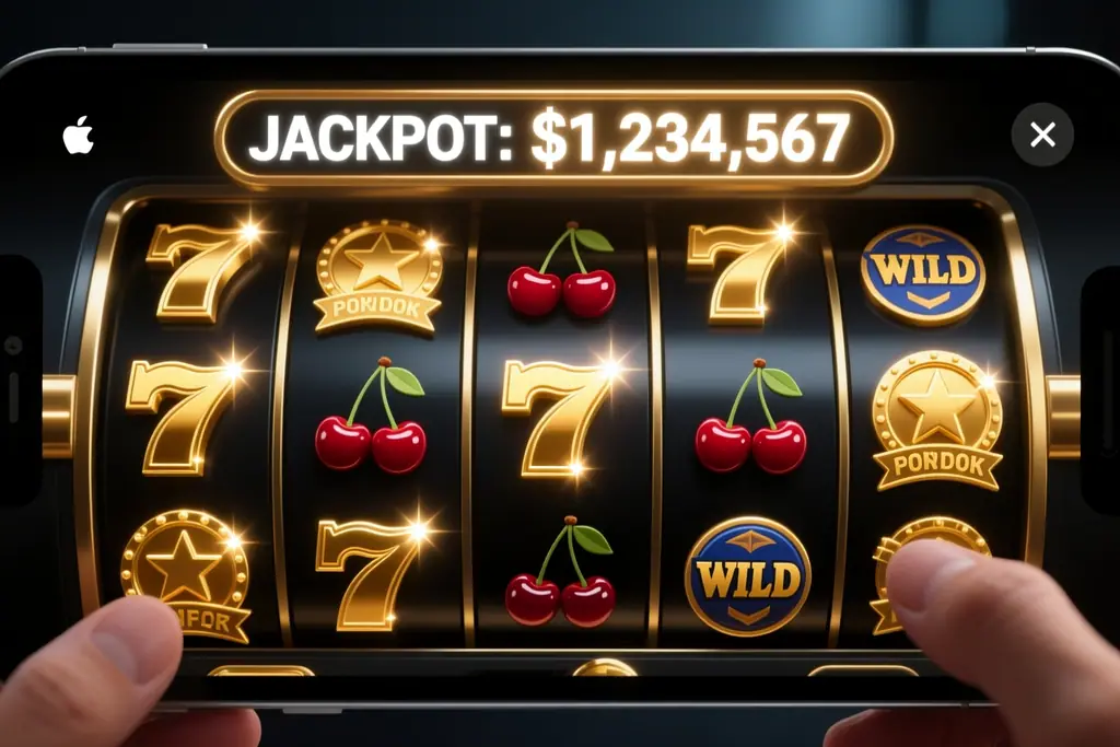 Slot sa prikazanim progresivnim nagradnim fondom