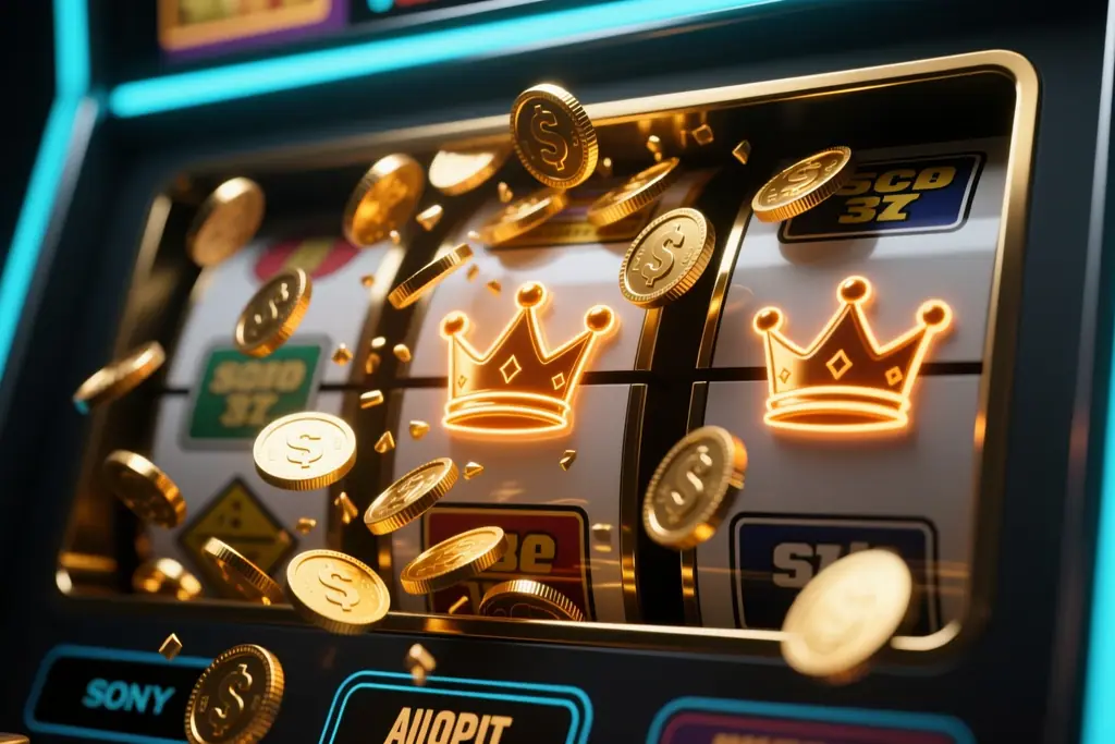 Ekran igre sa simbolima jackpot bonusa